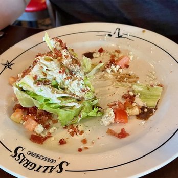Saltgrass Steak House - Wedge salad--pretty good - Steakhouses Near Me - Westminster, Colorado Saltgrass Steak House - Wedge salad--pretty good - Steakhouses Near Me - Westminster, Colorado