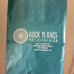 The Rock N Rags bag!
