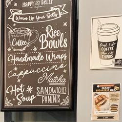 The Happy Belly Cafe - Inside!