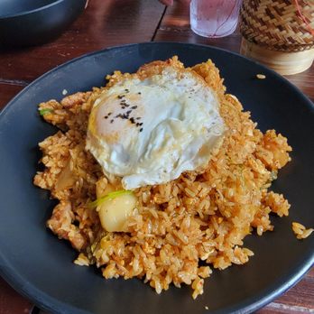 The Rustic Table Asian Kitchen - Kimchi Fried Rice - Asian Fusion Near Me - Redding, California