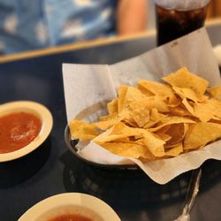 The Original Mexican Cafe - Delicious and warm chips n salsa