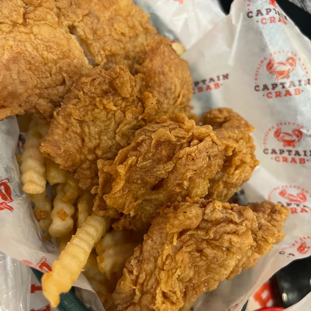 Captain Crab - F3. Fried Catfish Basket - Seafood Near Me - Sacramento, California Captain Crab - F3. Fried Catfish Basket - Seafood Near Me - Sacramento, California