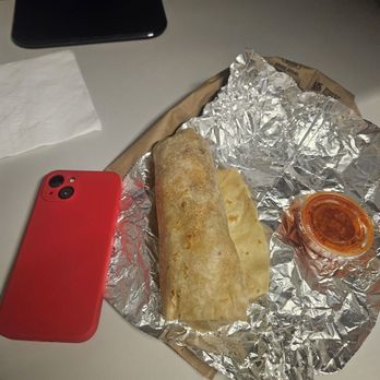 Restaurant Huauchinango - Burrito and my iPhone 13! - Mexican Near Me - Tempe, Arizona