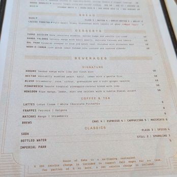Raha Menu HOUSE OF RAHA - Updated June 2026 - 138 Photos & 100 Reviews - 4137 Bay ...