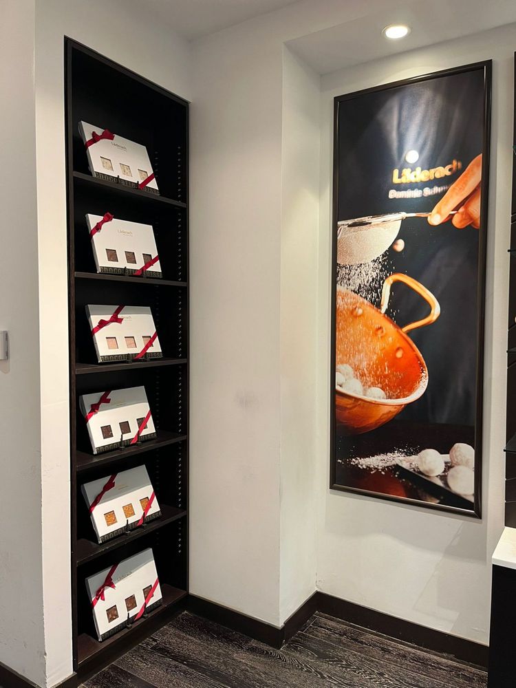 Läderach chocolatier suisse Logo