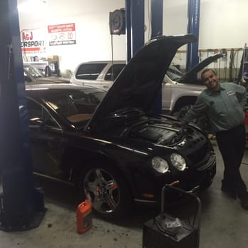 Wrench Auto Works - Mo servicing an 06 Bentley - Auto Repair Near Me - Huntington Beach, California Wrench Auto Works - Mo servicing an 06 Bentley - Auto Repair Near Me - Huntington Beach, California
