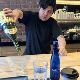 One for the road , nice touch ... Salud! One for the road , nice touch ... Salud!