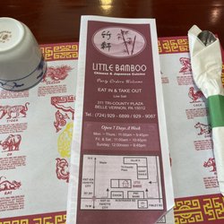 Little Bamboo Chinese Restaurant - Place setting