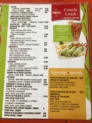 Menu photo 4 Los Jarritos de Paul Puerto Vallarta, JAL