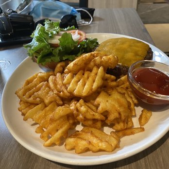 Basalt - Basalt burger with waffle fries - New American Near Me - Honolulu, Hawaii Basalt - Basalt burger with waffle fries - New American Near Me - Honolulu, Hawaii