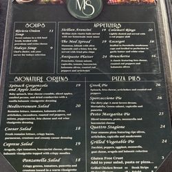 Mettawas Station Mediterranean Restaurant - The Menu