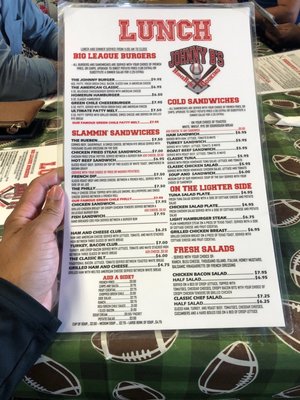 Menu photo 7 Johnny B's Restaurant Truth Or Consequences, NM