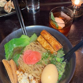 Shu Shop - Vegetarian Ramen with egg - Bars Near Me - Birmingham, Alabama