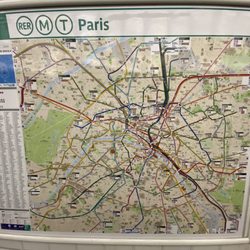 Métro Saint-Placide - Paris subway map