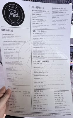 Menu photo 4 Royal Eats Royal Oak, MI