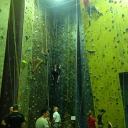 Vertical Reality Climbing - A view of the wall to conquer