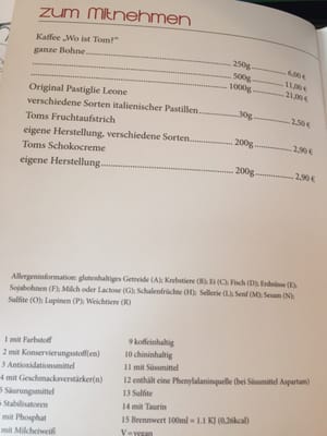 Menu photo 2 Wo Ist Tom? Cologne, NW