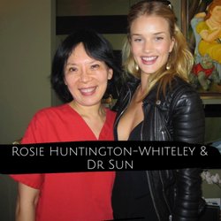 Sun Dental Group - Grace Sun, DDS - Victoria Secret Angel Rosie Huntington Whiteley loves Dr. Sun!