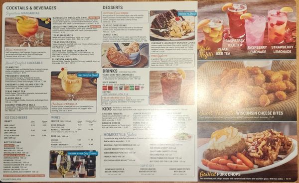 Menu photo 1 Cheddar's Scratch Kitchen Daytona Beach, FL