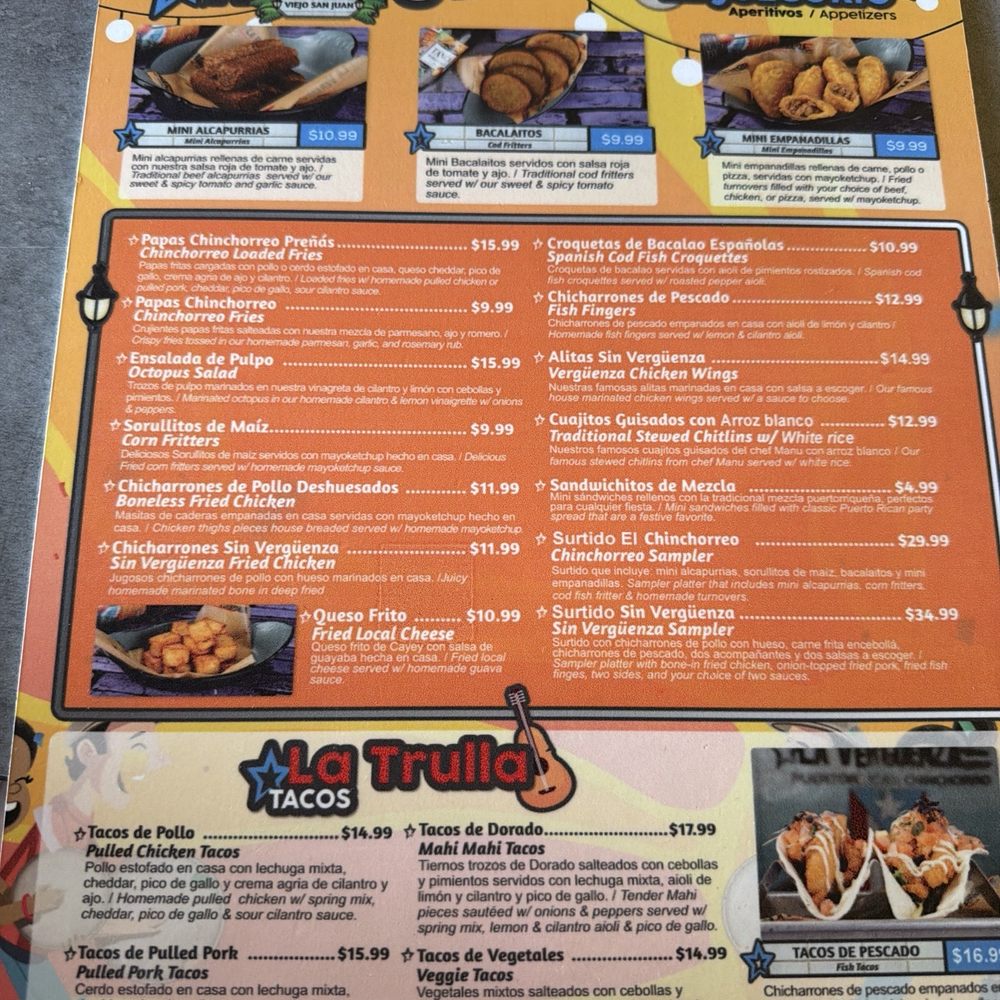 La Verguenza - Menu 2026 - Caribbean Near Me - San Juan, Puerto Rico La Verguenza - Menu 2026 - Caribbean Near Me - San Juan, Puerto Rico