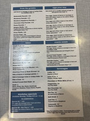 Menu photo 2 Arrows Restaurant Hudsonville, MI