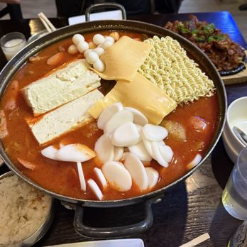 Bay Pocha - Sausage Stew aka. Army Stew - Korean Near Me - San Francisco, California