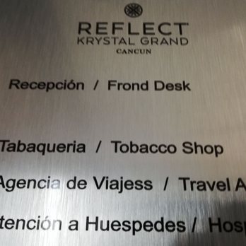 Krystal Grand Punta Cancún - Still looking for that desk of frond spelling is the least of the krystal problemos. - Hotels Near Me - Cancún, ROO Krystal Grand Punta Cancún - Still looking for that desk of frond spelling is the least of the krystal problemos. - Hotels Near Me - Cancún, ROO