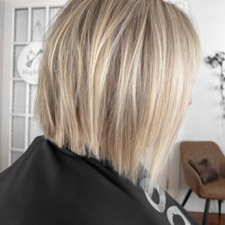 High Key Studios - Short cut with highlights