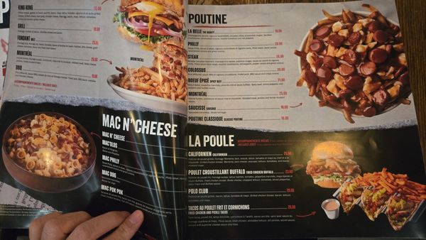 Menu photo 1 La Belle et la Boeuf Quebec City, QC Menu photo 1 La Belle et la Boeuf Quebec City, QC
