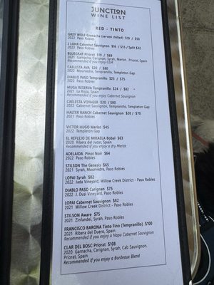 Menu photo 7 Junction Tapas and Winebar Paso Robles, CA Menu photo 7 Junction Tapas and Winebar Paso Robles, CA