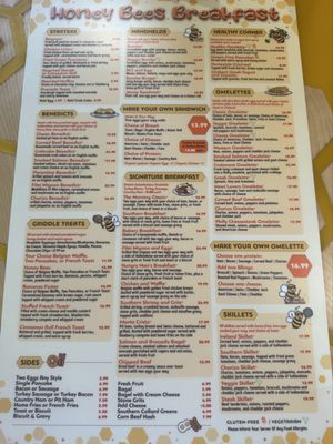 Menu photo 3 Honey Bees Breakfast Lunch Myrtle Beach, SC Menu photo 3 Honey Bees Breakfast Lunch Myrtle Beach, SC