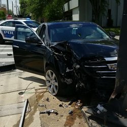 Capital City Auto Repair - Cadillac hit my sign out front!