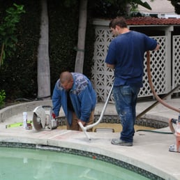 Gas powered hand saw cut the concrete like butter.