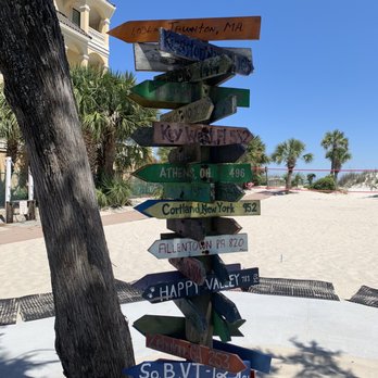 Coco's On the Beach - a street sign - American Near Me - Hilton Head Island, South Carolina