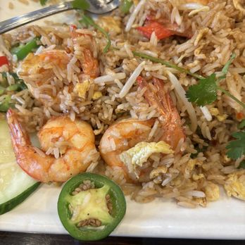 Nam Eatery - Shrimp fried rice. Rubbery shrimp - Vietnamese Near Me - Houston, Texas Nam Eatery - Shrimp fried rice. Rubbery shrimp - Vietnamese Near Me - Houston, Texas