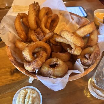 Blackthorn Restaurant & Pub - Really tasty Basket Of Onion Rings - American Near Me - Buffalo, New York Blackthorn Restaurant & Pub - Really tasty Basket Of Onion Rings - American Near Me - Buffalo, New York