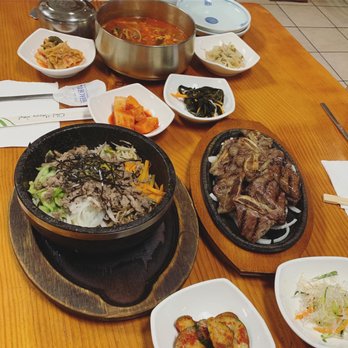 Sam Won Garden - La Galbi Plate, Dolsot Bibimbop, Soft tofu soup, and side dishes :)) - Korean Near Me - Fort Worth, Texas Sam Won Garden - La Galbi Plate, Dolsot Bibimbop, Soft tofu soup, and side dishes :)) - Korean Near Me - Fort Worth, Texas