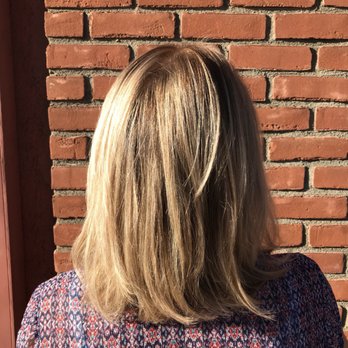 MANE Salon - This is the back of my ballyage Nicholas did for me. I love how rich the color looks! - Hair Salons Near Me - Redlands, California