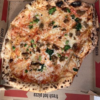 La Riva - Sweet Sausage Pizza - Pizza Near Me - Barnegat Light, New Jersey
