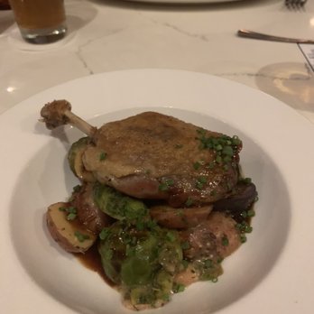 Poulet Bleu - Duck confit - small portion - French Near Me - Pittsburgh, Pennsylvania Poulet Bleu - Duck confit - small portion - French Near Me - Pittsburgh, Pennsylvania