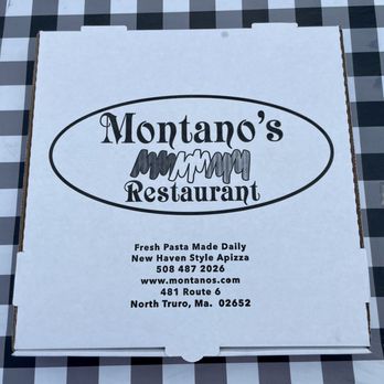Montano's Restaurant - Pizza Box - Italian Near Me - North Truro, Massachusetts Montano's Restaurant - Pizza Box - Italian Near Me - North Truro, Massachusetts