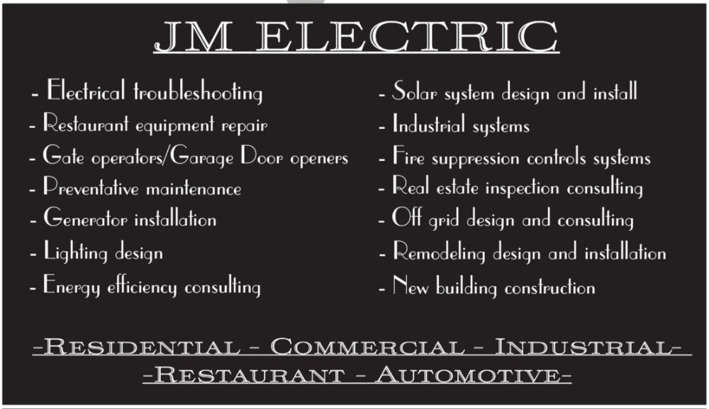 Slide of JM Electric