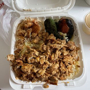 Abu Kebab - Chicken Shewarma Plate - Mediterranean Near Me - Pasadena, California