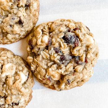 Sweet Seconds Bakehouse - White Chocolate Cranberry Oatmeal Cookies - Desserts Near Me - Houston, Texas Sweet Seconds Bakehouse - White Chocolate Cranberry Oatmeal Cookies - Desserts Near Me - Houston, Texas