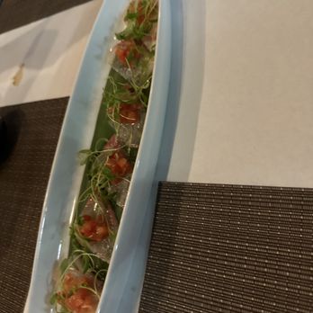 Tomo - Shima - Aji Spicy Carpaccio - Japanese Near Me - Atlanta, Georgia Tomo - Shima - Aji Spicy Carpaccio - Japanese Near Me - Atlanta, Georgia