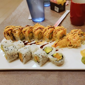 Sakura 15 - Yummy Roll Alaska Roll - Japanese Near Me - Bloomington, Indiana