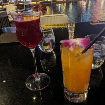 Spago - Left: Out on the Tiles(Tequila based) Right: Start Me Up(Rum based) - New American Near Me - Las Vegas, Nevada