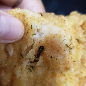 Cornbread - Here's a slightly different view of the bug legs on the left side...smh - Soul Food Near Me - Maplewood, New Jersey Cornbread - Here's a slightly different view of the bug legs on the left side...smh - Soul Food Near Me - Maplewood, New Jersey