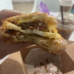 Croissant Breakfast Sandwich Croissant Breakfast Sandwich