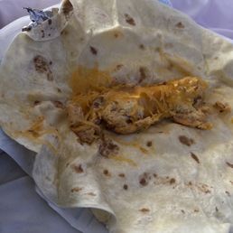 Breakfast chorizio burrito